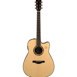 Yamaha TAG3 C NT TAG3 C DREADNOUGHT-STYLE TRANSACOUSTIC, SOLID SITKA SPRUCE TOP, SOLID MAHOGANY BACK AND SIDES WITH REVERB, CHORUS AND DELAY EFFECTS, LOOPER AND BLUETOOTH AUDIO; SOFT CASE; NATURAL
